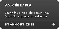 Vzorník RAL - Stáhněte si vzorník barev RAL. (vzorník je pouze orientační)